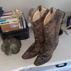 Circle G cowgirl boots